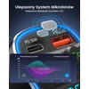 LENCENT automobilinis Bluetooth 5.4 FM siųstuvas su laisvų rankų įranga ir 48 W įkrovimu T25M