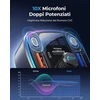 LENCENT automobilinis FM siųstuvas Bluetooth 5.4 su PD 36 W ir QC 18 W įkrovimu T25A