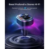 LENCENT automobilinis FM siųstuvas Bluetooth 5.4 su PD 36 W ir QC 18 W įkrovimu T25A