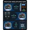 LENCENT automobilinis FM siųstuvas Bluetooth 5.3 su PD 30 W ir QC 18 W