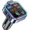 LENCENT automobilinis FM siųstuvas Bluetooth 5.3 su PD 30 W ir QC 18 W