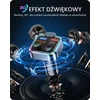 LENCENT automobilinis FM siųstuvas Bluetooth 5.3 su PD 30 W ir QC 18 W