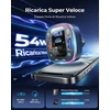 LENCENT automobilinis FM siųstuvas Bluetooth 5.4 su PD 36 W ir QC 18 W įkrovimu T25A