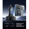 LENCENT automobilinis FM siųstuvas Bluetooth 5.4 su PD 36 W ir QC 18 W įkrovimu T25A