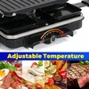 LeuKoles dvipusis raclette stalo grilis 8 asmenims, 1300 W, su nelimpančia danga, HB-506