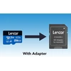 Lexar Micro SDXC atminties kortelė 256 GB UHS-I 100 MB/s su SD adapteriu 633x