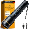 LICHTMEISTER įkraunamas LED žibintuvėlis 2000 lm, 5000 mAh, IP44 LM_T2000