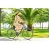 Licorne Bike miesto dviratis 21 pavaros 26 colių ratai, plieno rėmas, balta spalva Stella Premium