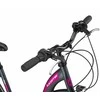 Licorne Bike miesto dviratis Stella, 21 pavarų sistema, 24 colių ratai, plieno rėmas, antracito spalvos