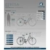 Licorne Bike miesto dviratis su 28 colių ratais, 21 pavaros, plieninė rėmo konstrukcija, bežinis, Stella