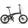 Licorne Bike sulankstomas dviratis, 20" ratai, aliuminis, 7 pavaros, diskiniai stabdžiai, Phoenix Cross 2d