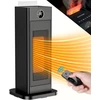 LIFERUN bokštinis elektrinis termoventiliatorius 2000 W su drėkintuvu ir 90° osciliacija HL-2000R8-B