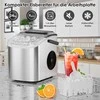 LIFERUN ledo kubelių gaminimo aparatas, 12 kg per parą, 2 dydžių, automatinis valymas, HZB-12/SH