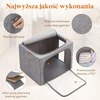 Lifewit drabužių laikymo dėžės su metaliniu rėmu, 75 l, 3 vnt., 23224