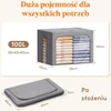 Lifewit drabužių laikymo dėžių rinkinys su metaliniu rėmu, 100 l, 3 vnt., 23231