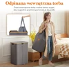 Lifewit skalbinių krepšys su 2 skyriais ir išimamais maišais, 150 l, 23012