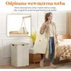 Lifewit sulankstomas skalbinių krepšys su dangčiu, 150 l, 2 skyriai, 23012