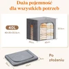 Lifewit sulankstomi drabužių laikymo konteineriai su metaliniu rėmu, 40 l, 3 vnt., 23224