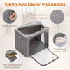 Lifewit sulankstomi drabužių laikymo konteineriai su metaliniu rėmu, 40 l, 3 vnt., 23224