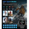 LIGE išmanusis laikrodis vyrams, AMOLED ekranas, atsparus, 120 sporto režimų, BW1846A