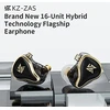 Linsoul į ausis įdedamos hibridinės ausinės su 3,5 mm jungtimi ir 10 mm keitikliu KZ ZAS