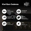 Linsoul į ausis įdedamos laidinės ausinės Kiwi Ears Cadenza, 10 mm, 3,5 mm