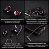 Linsoul į ausis įdedamos laidinės ausinės Kiwi Ears Cadenza, 10 mm, 3,5 mm