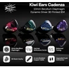 Linsoul į ausis įdedamos laidinės ausinės, 10 mm, 3,5 mm, Kiwi Ears Cadenza