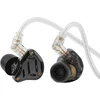 Linsoul į ausis įdedamos laidinės ausinės 1DD+4BA, 3,5 mm, KZ ZS10 PRO 2