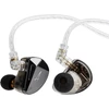 Linsoul į ausis įdedamos laidinės HiFi ausinės su 5 BA KZ AS10 PRO
