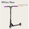 Lionelo akrobatinis paspirtukas vaikams ir suaugusiems, 110 mm PU ratai, ABEC-9 guoliai, iki 100 kg, Whizz