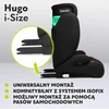 Lionelo automobilinė kėdutė Hugo i-Size 100–150 cm su ISOFIX LO-HUGO I-SIZE Juodas Pilkas
