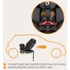 Lionelo automobilinė kėdutė Navy i-Size 40–150 cm, ISOFIX, 360° LO-NAVY I-SIZE Juodas Raudonas