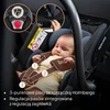 Lionelo automobilinė kūdikio kėdutė Astrid i-Size su ISOFIX baze, 40–87 cm, LO-ASTRID I-SIZE SET Juodas Pilkas