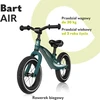 Lionelo balansinis dviratis Bart Air 12 col., iki 30 kg, EVA ratai, LO-BART AIR Žalias FOREST
