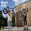 Lionelo balansinis dviratis Bart Air 12 col., iki 30 kg, EVA ratai, LO-BART AIR Žalias FOREST
