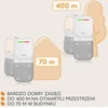 Lionelo garso auklė Babyline 2.2 su naktine lempute, 400 m, LOC-BABYLINE 2.2