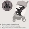 Lionelo kelioninis sportinis vežimėlis Tansi iki 22 kg, sulankstomas viena ranka, LO-TANSI BEIGE TAUPE