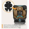 Lionelo pasukama automobilinė kėdutė Navy i-Size 40–150 cm, ISOFIX, LONAVY ISIZE Juodas TURQUOISE
