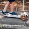 Lionelo trijų ratų balansinis paspirtukas vaikams su LED ratais, aukščio reguliavimas, iki 50 kg