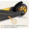 Lionelo triukinis paspirtukas, aliuminis, ABEC-9 guoliai, 110 mm ratai, iki 100 kg, LO-WHIZZ Juodas CARBON Geltonas