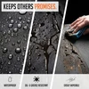 LIONSTRONG automobilio bagažinės apsauginis kilimėlis su putų sluoksniu 100 × 100 cm LS-KS
