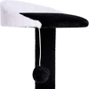 lionto draskyklė katėms su nameliu, sizalio stulpu ir žaisliniu kamuoliuku, 65 cm, KB00142