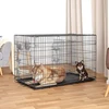 lionto sulankstomas metalinis transportavimo narvas šunims ir katėms 122 × 75 × 81 cm DC00495