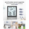 LIORQUE belaidė meteorologinė stotelė su lauko jutikliu ir 4.3 col. LCD YGH6208
