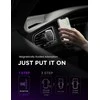 LISEN magnetinis automobilinis telefono laikiklis ant ventiliacijos grotelių, juodas, 6 N52 magnetai