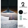 Lixada saulės energija maitinama pakabinama lauko LED lempa su nuotolinio valdymo pultu, 3 W, 4 LED, 50 lm