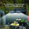 Lixada saulės energija maitinama pakabinama lauko LED lempa su nuotolinio valdymo pultu, 3 W, 4 LED, 50 lm