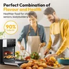 LLIVEKIT karšto oro gruzdintuvė 15 l, 1800 W, 10 programų, Lk45