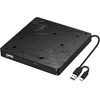 LMEN išorinis CD/DVD įrenginys su USB 3.0 ir USB-C, iki 5 Gb/s, BT520